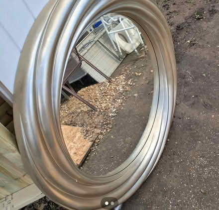 Photo of big round wall mirror (Isleworth TW7) #2