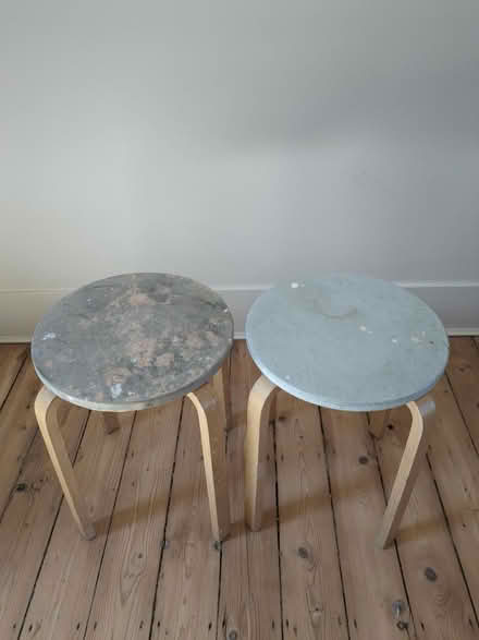 Photo of free 2 x IKEA stools (Herne Hill) #1