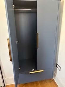 Photo of free Blue wardrobe (Kemptown BN2) #1