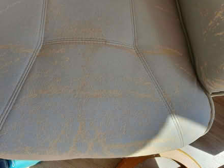 Photo of free Recliner chair and footstool (swivel) (St Monans KY10) #2