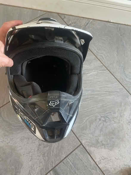Photo of free Fox motorcross helmet, small (Ellesmere Port) #3