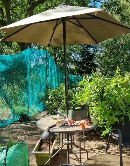 Photo of free Bistro table (Rosehill) #2