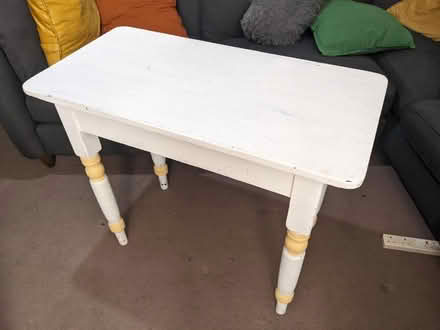 Photo of free Upcycled wooden table (Rochester, ME1) #1
