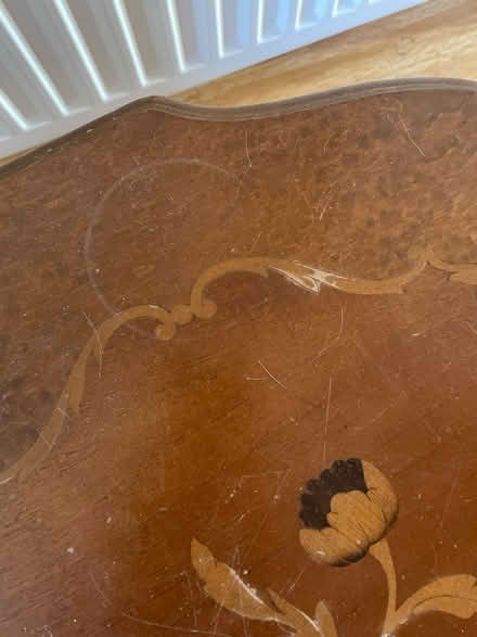 Photo of free Wood inlay table (Mount Florida G42) #4