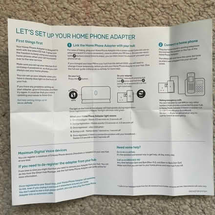 Photo of free Home Phone Adapter - Connects Wired Phone to Internet Router (City of Bristol BS5) #3