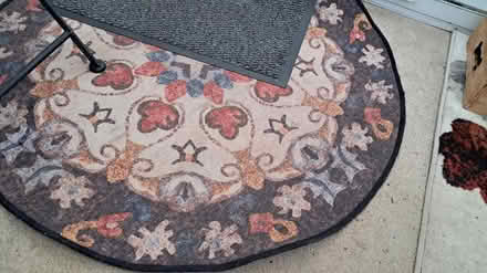 Photo of free circular rug (EX2 hamilton avenue.) #2