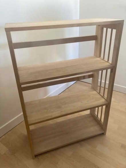 Photo of free Collapsible wooden bookshelves (Pilton EH5) #2
