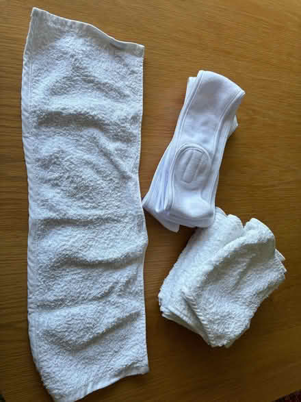 Photo of free Small cotton towels and hairbands for facial treatments (Bradford on Avon BA15) #1