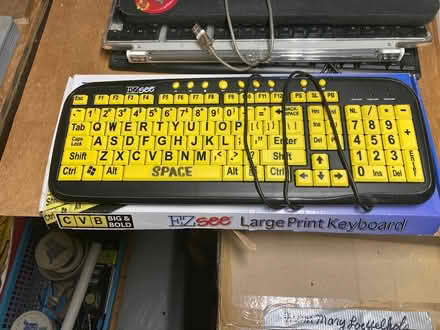 Photo of free EZsee Computer Keyboards (533 Lowell Street) #1