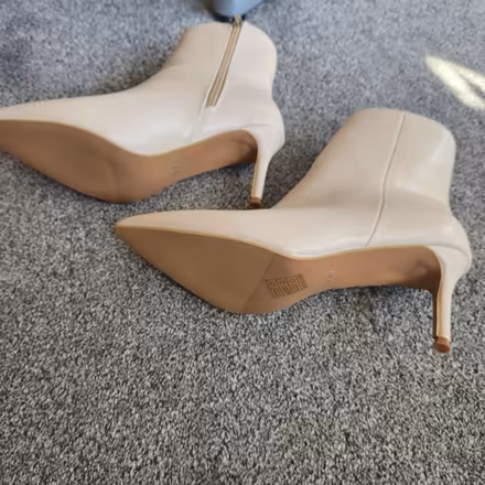 Photo of free Beige ankle boots, size 41 (Old Coulsdon CR5) #2