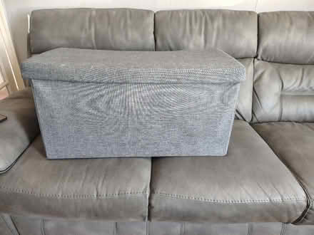 Photo of free Grey ottoman (M43 Droylsden) #1