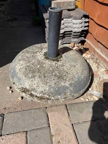Photo of free Garden umbrella stand (Dinas Powys CF64) #1