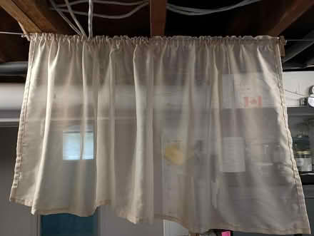 Photo of free Curtain - translucent beige (Yonge/Sheppard) #1