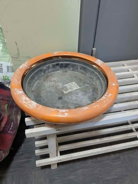 Photo of free Orange pot saucer/tray (islington N1) #1