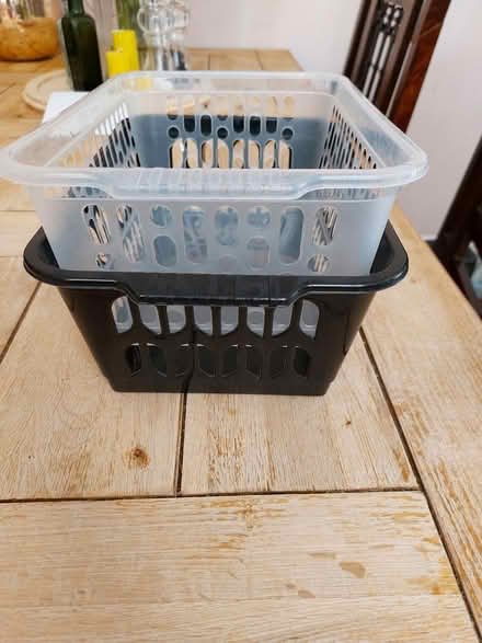 Photo of free 2 small plastic crates (Southsea) #2