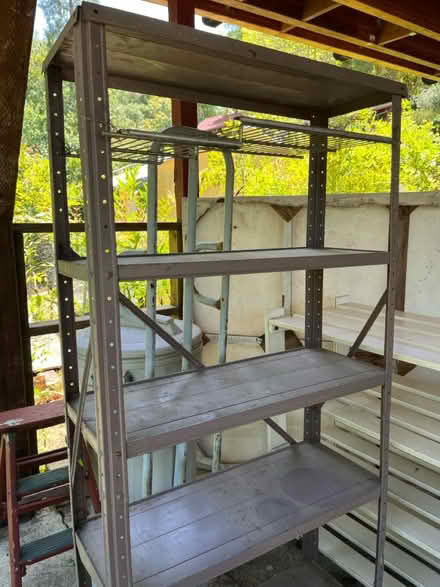 Photo of free Metal shelves (Orinda) #1