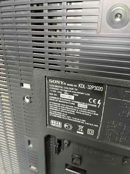 Photo of free Sony TV Spares or Repairs (gatley SK8) #2