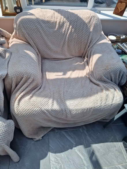 Photo of free Sofa and chair (Oswestry SY11) #2