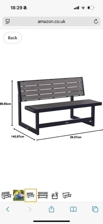 Photo of free Lifetime convertible benches (Tullibody FK10) #3