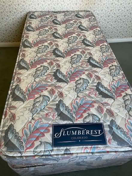 Photo of free Single Divan Bed And Mattress (Great Longstone DE45) #1