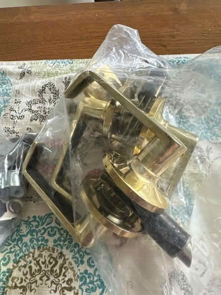 Photo of free Brass door hamdles (Camas) #3