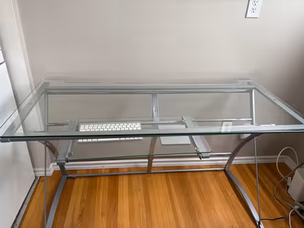 Photo of free Glass top computer desk (West End) #1