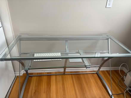 Photo of free Glass top computer desk (West End) #1