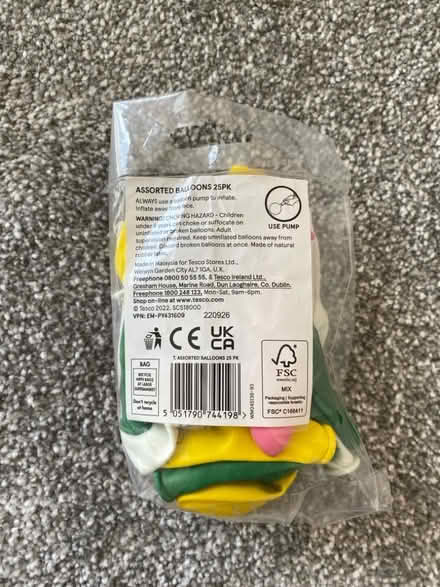 Photo of free Party balloons (Whinfield DL1) #2