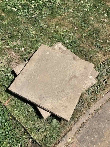Photo of free 3 x paving slabs 60cm x 60cm (Sprowston (NR7)) #1