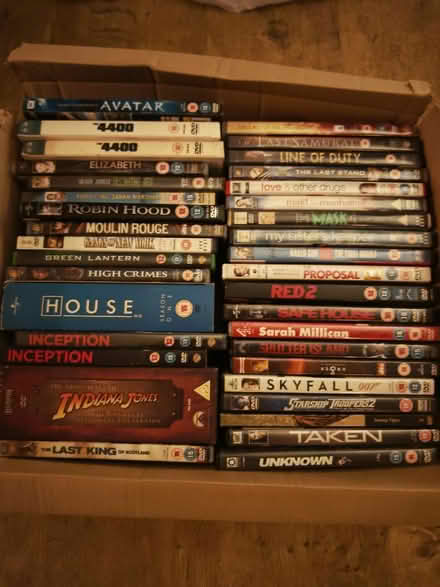 Photo of free Box of various DVDs (Great Sutton CH66) #1