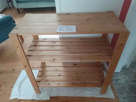 Photo of free Pine shelving unit (New Marston OX3) #1