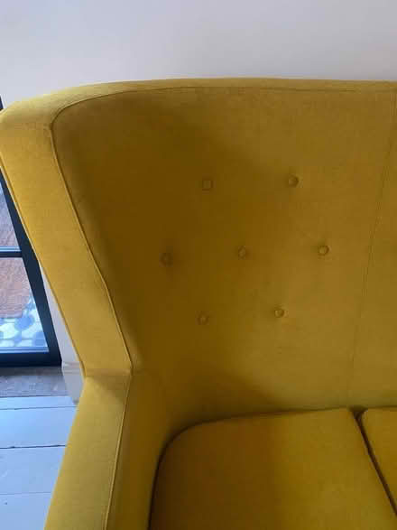 Photo of free Mustard Love Seat - 2 Seater Sofa (Brixton Hill SW2) #4