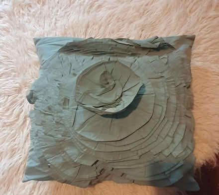 Photo of free Luminescent blue/green cushion (Litchard, Bridgend CF31) #1