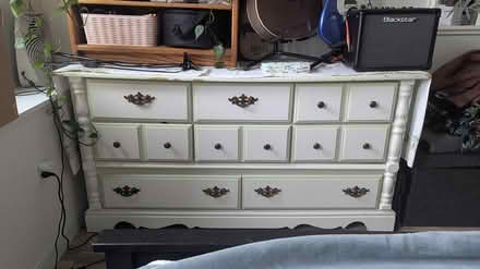 Photo of free White dresser (Sun prairie) #1