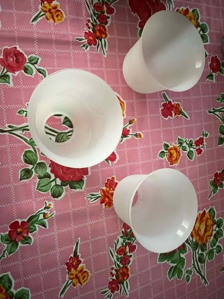 Photo of free 3 glass lampshades (BT4) #2