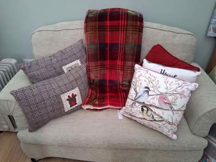 Photo of free Cushions and throw (Watton IP25) #1