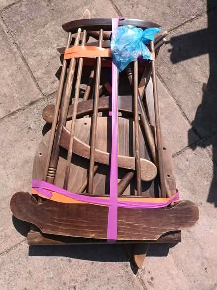 Photo of free Wooden rocking chair (Shrewsbury, Shropshire) #2