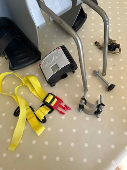 Photo of free Hamax Child Bike Seat. Broken strap (West Kirby) #2