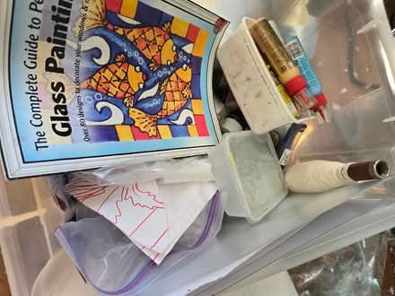 Photo of free Large box of craft supplies (Rufford L40) #2