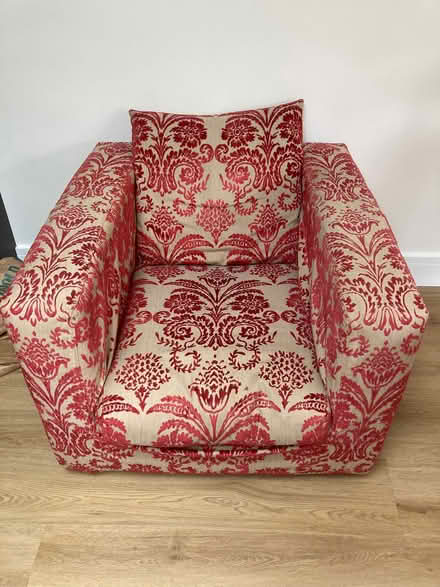 Photo of free Red armchair (Fleetville AL4) #1