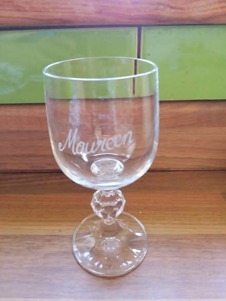 Photo of free 1 small serry glass( Maureen) (Killamarsh S21) #2