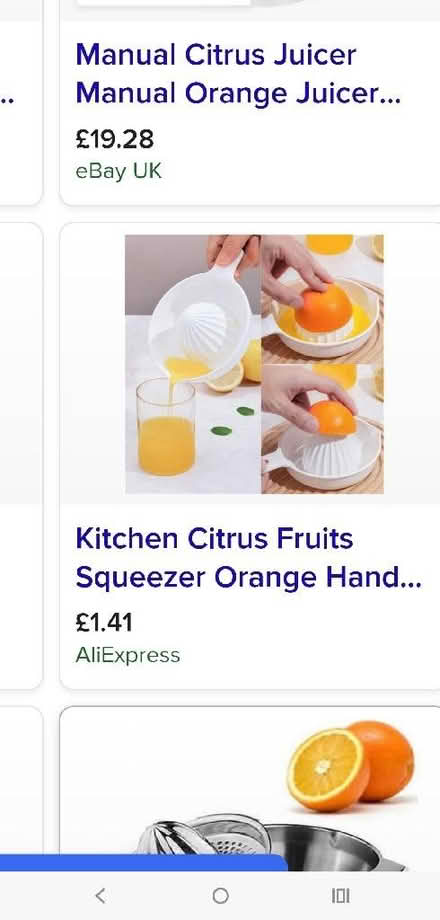 Photo of Citrus juicer (manual) (Kemptown BN2) #1