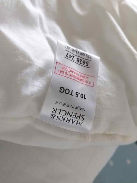Photo of free M&S Double Duvet 10.5 Tog (Caversham Heights RG4) #2