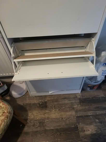 Photo of free White shoe cabinet (L36) #4