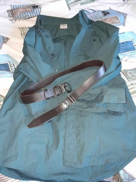 Photo of free Green Scout shirt & belt (Buxted TN22) #1