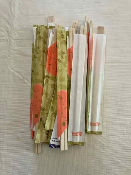 Photo of free Wood chopsticks (Evergreen, E. San Jose) #1