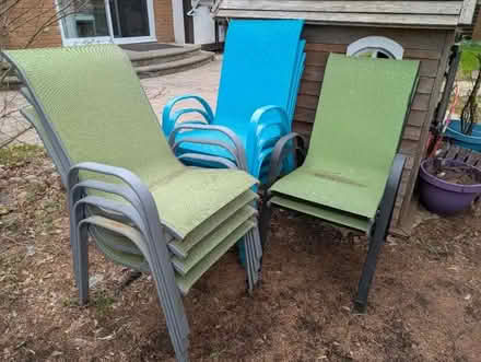 Photo of free 10 Patio or Garden Chairs (Greenbank and Hunt Club) #1