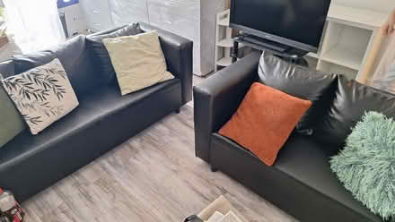 Photo of free Small 2 and 3 seater sofa set (Upper Holloway N19) #1