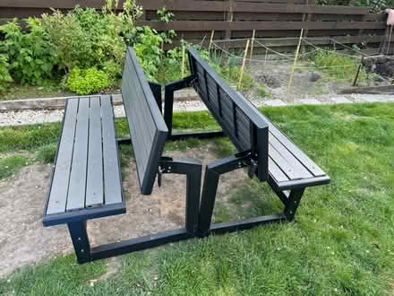 Photo of free Lifetime convertible benches (Tullibody FK10) #2