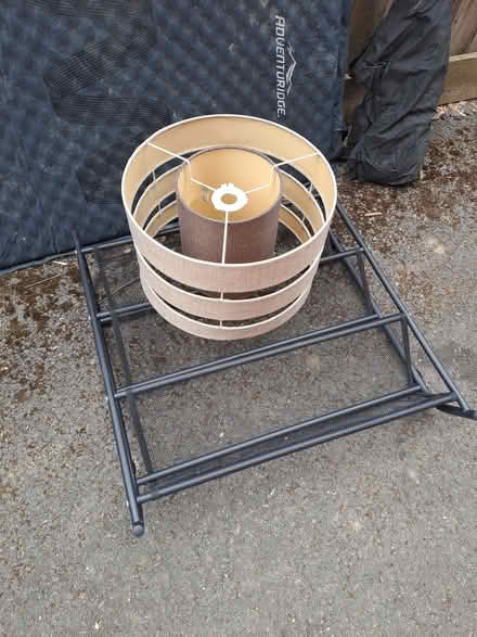 Photo of free Lampshade & underbed shoe rack (Salph End MK41) #1